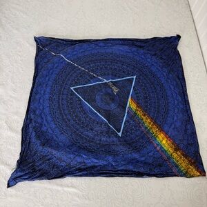 Pink Floyd The Dark Side Of The Moon Shadows Bandana Navy Blue